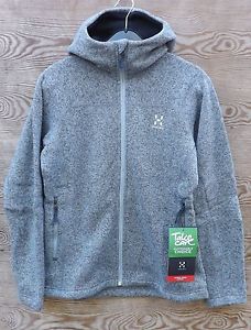 Haglöfs Swook Capuche Femmes, Strick-Fleecejacke pour femmes à capuche