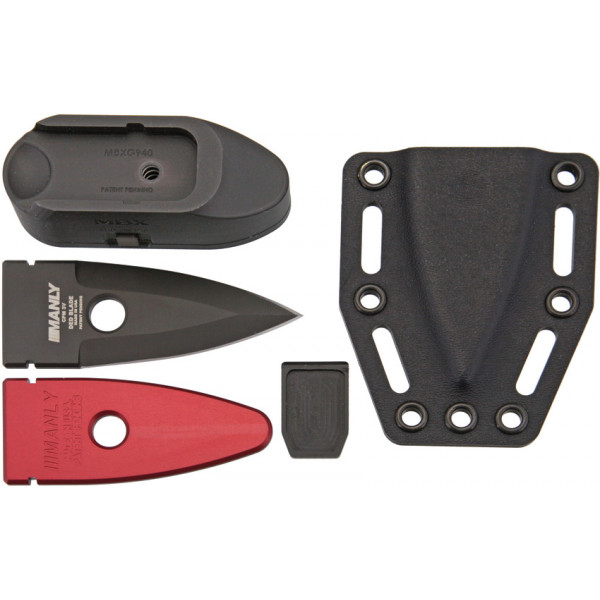 Kit lama fodero fissaggio per coltello Manly Innovations Glock Bundle a3443