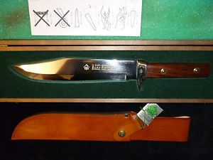 PUMA Bowie "NEU" 39 cm, Goldätzung, KOMPLETT HANDMADE W.-GERMANY