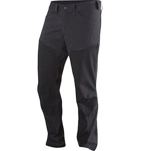 Haglöfs Mid II Flexible Pantalon Court, Taille courte, de randonnée, noir