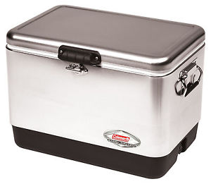 COLEMAN Steel Con cintura Dispositivo raffreddamento 54QT passivo Ghiacciaia
