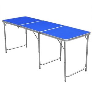 2X(1.8m/6ft Aluminum Portable Folding Camping Picnic Party Dining Table - 180c)