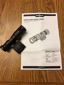 SureFire M300V-B-Z68-BK Vampire Scout Light Black With Gear Sector Mount