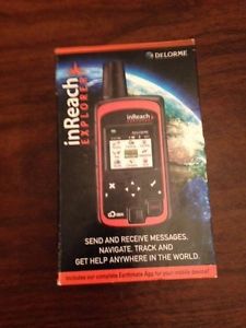 New Delorme inReach Explorer and Protective Case