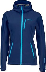 Marmot Femmes Veste Rom,Softshell Windstopper à capuchon pour femmes,arctic