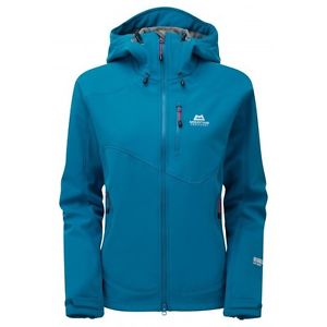 Mountain Equipment Vulcan Veste Femme, chaude(s) softshell pour femmes, bleu