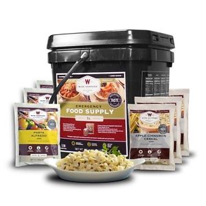 Grab N Go Buckets Emergency Breakfast and Entree Kit