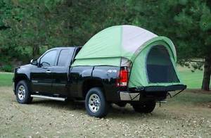 Napier Backroadz Truck Tent Full Size, 8" Bed, Color: Green/Beige/Grey