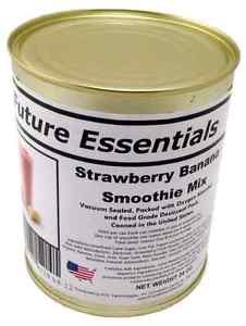 New Case of Banana Smoothie Mix 10 years shelf life, 6 #2.5 cans 20 oz cans