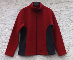 Mufflon Veste en laine Jette pour femmes, volcan/anthracite