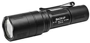Surefire Unisex EB1C-B Dual Stage Pocket Torch, Black