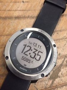 Suunto Traverse OW151 Mens Watch Made Finland Bluetooth w usb cable VGUC