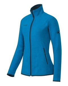Mammut Arctic Giacca Donne, atlantic, Giacca in pile per signore con Look maglia