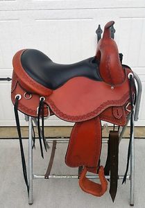 16" Just B Natural by Circle Y Treeless Trail Saddle, Beautiful!