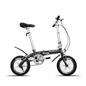 14 inch Folding Bike Bicycle Lightweight Mini Bike Aluminum Alloy Frame Double V