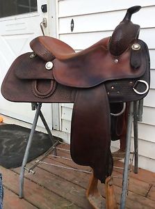 Pards Advantage Reining Saddle 15" Ranch Horse