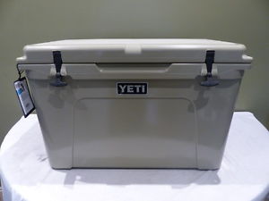 YETI TAN TUNDRA 105 CAPACITY COOLER YT105T 87.2 QUARTS 59 CAN CAPACITY (12 OZ.)
