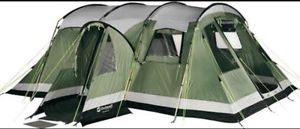 Outwell Montana 6 Tent, Canopy, Groundsheet And Carpet