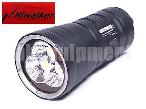 NiWalker Nova MM25MB v2 Monster Bright 3x Cree XHP70 8600lm LED 18650 Flashlight