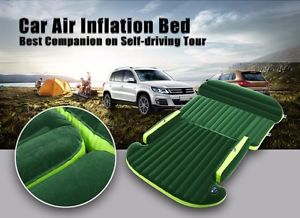 SUV Inflatable Mattress HQ Air Bed Travel Car Back Seat Durable Camping -w/ Pump