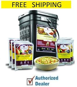 New-Wise Foods 120 Serving Entree only Grab and Go Bucket 01 120, FREE Shipping