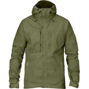 Fjallraven Skogso Mens Jacket Windproof - Green All Sizes