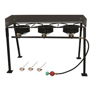 King Kooker #CS42 -25" Triple Burner Outdoor Cooker Pkg