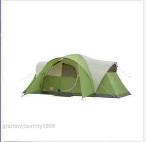 Camping Tents 8 Person Outdoor Cabin Design For Family Hinged Door Snag Free NEW