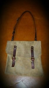 Hand sewn Bushcraft Horse hide Haversack survival pow wow mountain man
