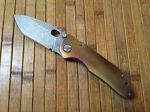 Dalibor Bergam Knives Custom Sirius Messer Strider CPM 3V