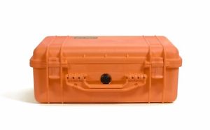 Peli Box Pelibox Pelicase '1520' orange avec Emballage en mousse étanche à l'air