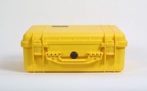 Peli Box Pelibox Pelicase '1520' jaune avec Emballage en mousse étanche à l'air