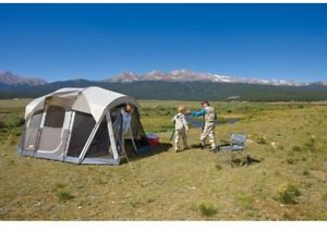 Coleman Tent 6-Person Two-Room Sleep Family Camping Outdoor Hiking Fishing Camp