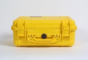 Peli Box Pelibox Pelicase '1450' gelb mit Schaumeinsatz luftdicht wasserdicht te