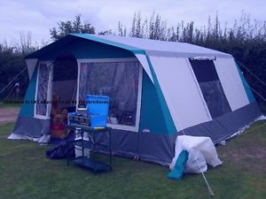 CABANON ELODY/ELODIE CANVAS FRAME TENT 6-8 MAN RRP £1,400 VGC