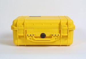 Peli Box Pelibox Pelicase '1450' giallo con Inserto schiuma ermetico