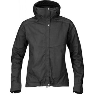 Fjallraven Skogso Mens Jacket Windproof - Black All Sizes