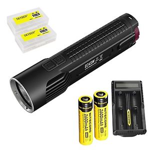 Bundle: Nitecore EC4SW 2000 lumens CREE MT-G2 LED Tactical Flashlight Neutral...