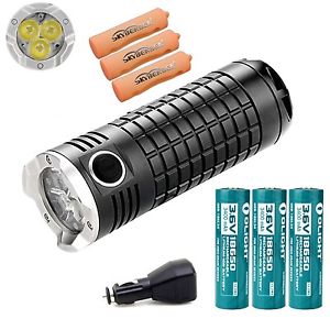 Olight SRMINI Intimidator II 3*CREE XM-L2 LEDs 3200 Lumens Variable-output Re...