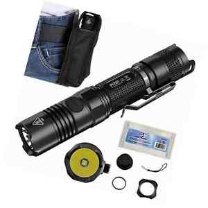 Nitecore P12GT Tactical Flashlight CREE 1000Lm W/EASTSHINE Battery Case
