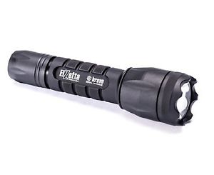 Elzetta High Output Bravo High/Low Tail Cap Flashlight with Crenellated Bezel...