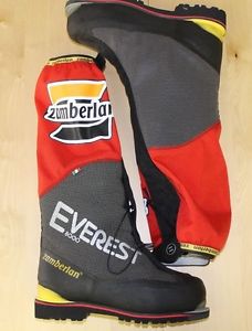 Zamberlan 8000 Everest RR Mountaineering Boots, Size 8, Red/Black