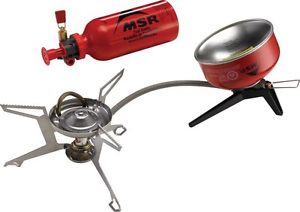 MSR Whisperlite Universal Combo Kocher m. Benzinflasche Multifuel Gaskocher Benz