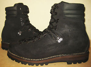 Hanwag Cima UK 10,5 EU 45 Wanderstiefel zwiegenähte Bergstiefel TOP! #1582