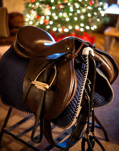18" Berney Bros English saddle plus accessories