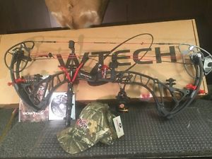 bowtech rpm 360 60lb black ops loaded. package