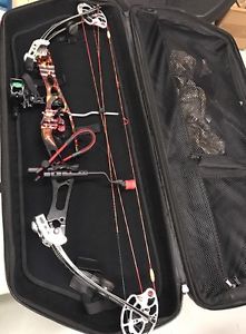 Hoyt XT 2000 Pro Elite Series Compound Bow #50-60 CUSTOM IQ Bowsight +Ultra Rest