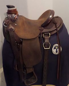 MCCALL LADY WADE 15.5" WESTERN RANCH SADDLE 0123