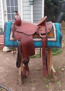 Veldon Morgan Custom Outfitter / Packer / Mule saddle 16"