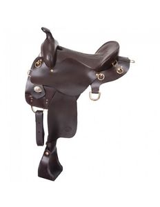 Tough-1 Western Saddle King Series Endurance Horn Fiberglass KS7521